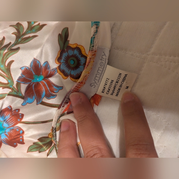 Floral Halter Top - Picture 4 of 5